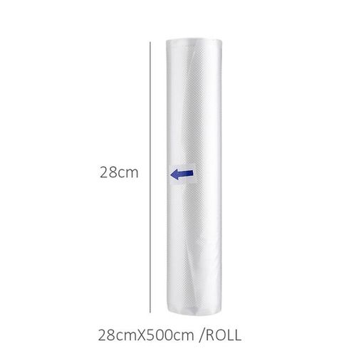 Sacs de conservation des aliments ménagers,sacs de rangement sous vide,Machine de scellage de Film,emballeur sous vide,emballage alimentaire frais,conservation longue,1 rouleau - Type 28cm 1 Roll