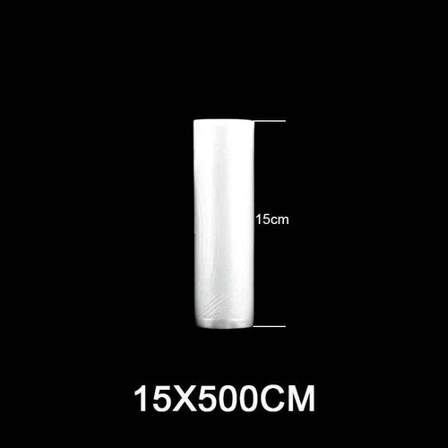 Sacs d'emballage sous Vide pour aliments,pour scelleuse sous vide,viande,fruits et légumes,sac de cuisson Sous Vide 12/15/20/25/28cm,500cm/rouleau - Type 15x500CM-3 rolls