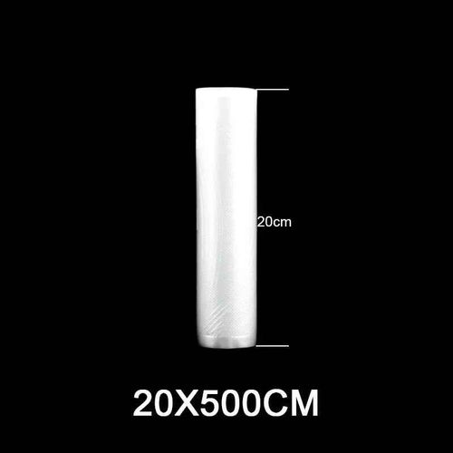 Sacs d'emballage sous Vide pour aliments,pour scelleuse sous vide,viande,fruits et légumes,sac de cuisson Sous Vide 12/15/20/25/28cm,500cm/rouleau - Type 20x500CM-1 roll