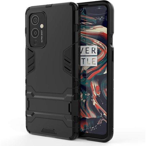 Coque Pour Oneplus 9, Support Pliable, Coque De Téléphone Antichoc Tpu/Pc, Housse Pour Oneplus 9. Noir
