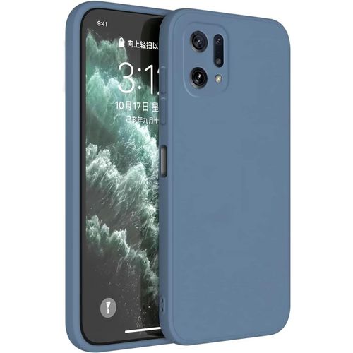 Coque Pour Oppo Find X5 6.55"" Inches Etui Housse, Protecteur De Peau En Silicone Tpu - Gris Lavande