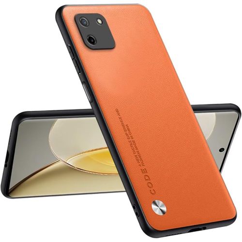 Coque Pour Realme C11 2020 6.5"" ¿ Protection Sûre Et Élégante - Orange