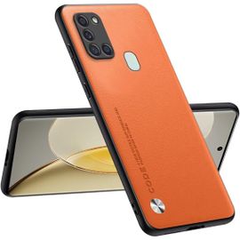 Coque Pour Samsung Galaxy A21s 6.5"" ¿ Protection Sûre Et Élégante - Orange