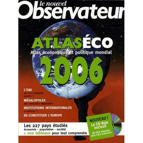 Atlaséco 2006 - (1cédérom)
