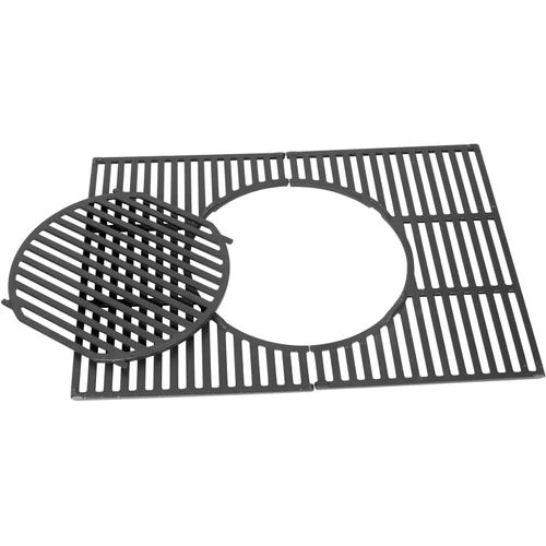 GOTHICANA BY EMPGrille De Cuisson En Fonte Pour Barbecue Weber Spirit 200 Serie, Spirit E-210, E-220, S-210, S-220, S-220, S-220 - 44,5 Cm - 7637