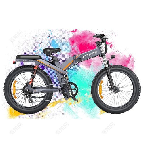 Engwe X24 Vélo Électrique Double Batterie , Pneus Larges De 24 X 4 Pouces, Vitesse Maximale De 50 Km/H, Moteur 48 V 1000 W, 19,2 Ah Et 10 Ah Pour Une Autonomie De 150 Km - Gris
