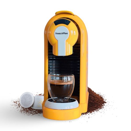 Machine à café Freecoffee, capsules compatibles Nespresso