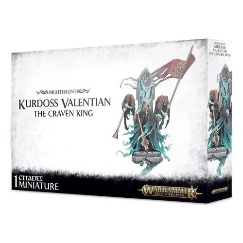 Warhammer Aos - Nighthaunt Kurdoss Valentian, Le Roi Veule