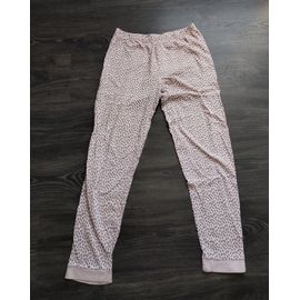 Pantalon Pyjama Rose Pois Noirs 14 Ans Xs Tex