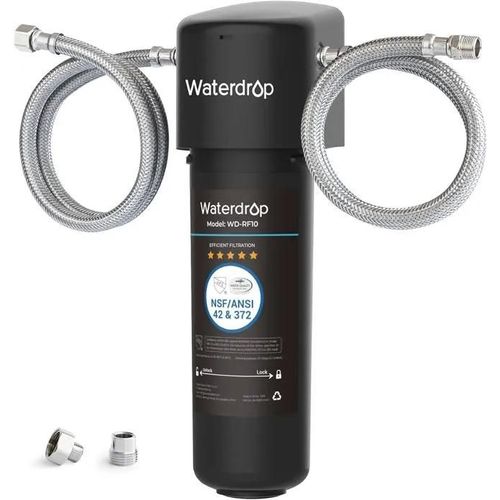 Double Filtre Eau Potable 2 Étapes ¿ 360 L/h ¿ Cartouche PP Sédiments et Charbon Actif