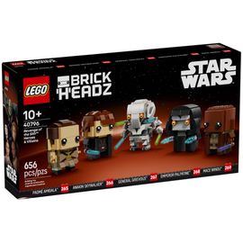 LEGO BrickHeadz - La Revanche des Sith, Héros et Méchants - 40796