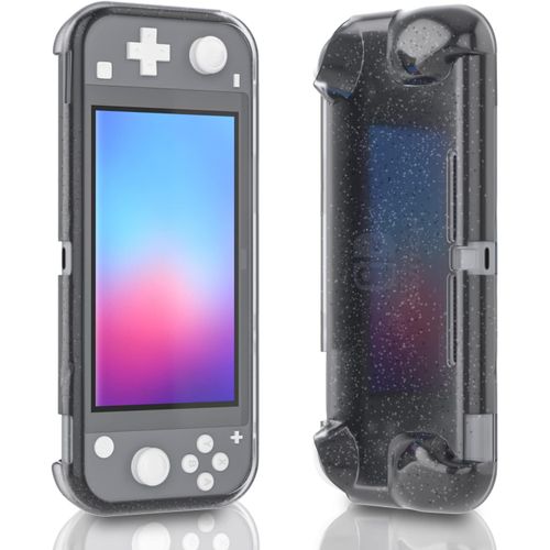 Gothicana By Empcrystal Grip Coque À Paillettes Pour Nintendo Switch Lite - Coque Brillante En Tpu Pour Switch Lite - Corail