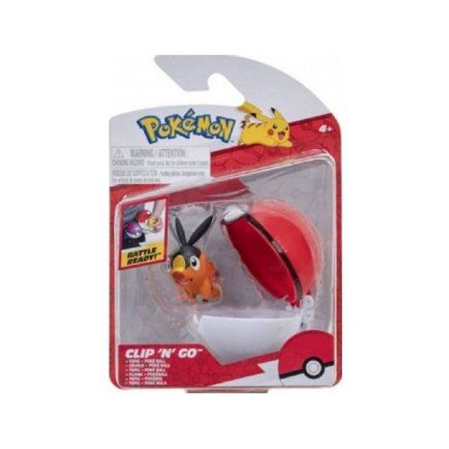 Coffret Pokemon Pokeball - Gruikui Et Sa Poké Ball - Pokéball - Clip 'n' Go - Figurine - Set Jouet Garçons + 1 Carte Animaux