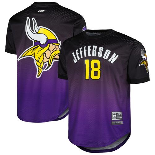 Justin Jefferson 18 Minnesota Vikings player football poster shirt