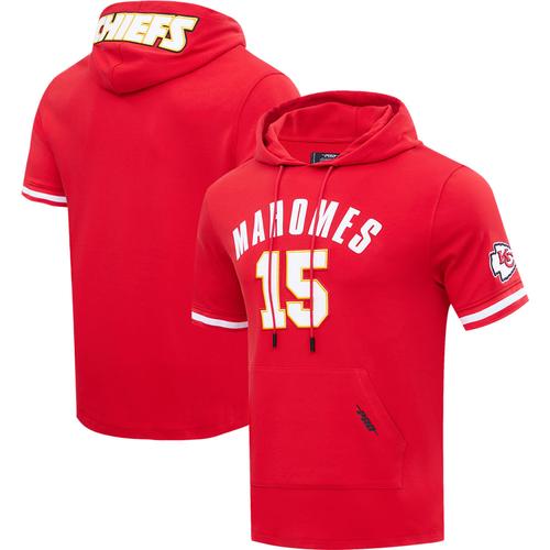 T-Shirt À Capuche Avec Nom Et Numéro Du Joueur Des Chiefs De Kansas City Pro Standard Patrick Mahomes Pour Homme, Rouge