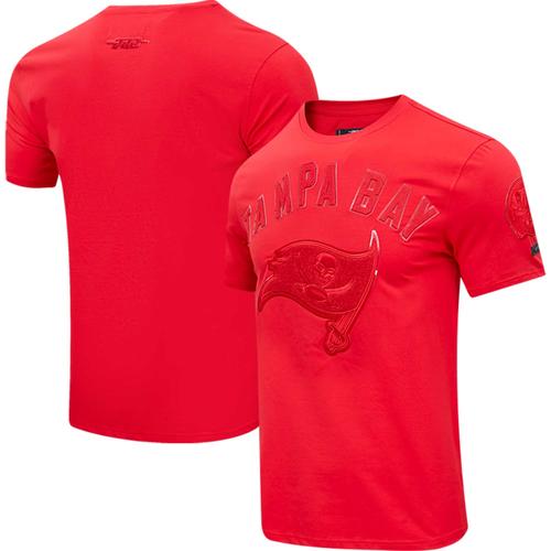 T-Shirt Pro Standard Tampa Bay Buccaneers Triple Rouge Pour Hommes