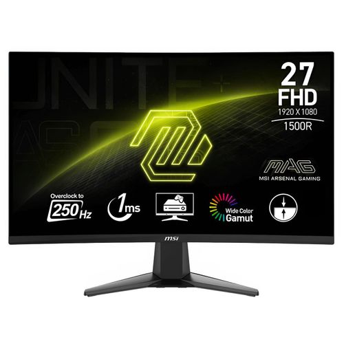 Msi Mag 27c6x écran Plat De Pc 68,6 Cm (27") 1920 X 1080 Pixels Full