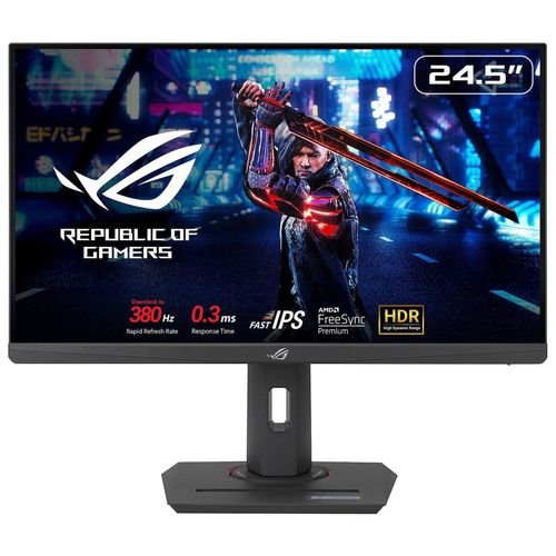 Asus ROG Strix XG259QNS 24.5" LCD, IPS, LED backlight, 1920x1080 pixel, 16:9, HDR: HDR10
