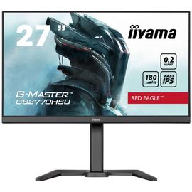 iiyama G-MASTER Red Eagle GB2770HSU-B6 - Écran LED - jeux - 27" - 1920 x 1080 Full HD (1080p) @ 180 Hz - Fast IPS - 300 cd/m² - 1000:1 - 0.2 ms - HDMI, DisplayPort - haut-parleurs - noir, mat