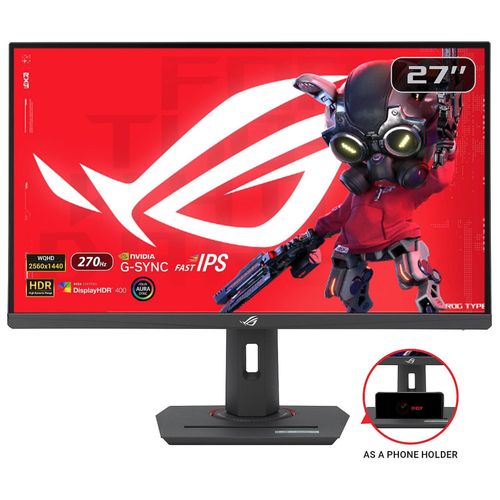 ASUS XG27ACMG 27' QHD/270Hz/F-IPS/1ms/USB-C/HDR/GSYNC