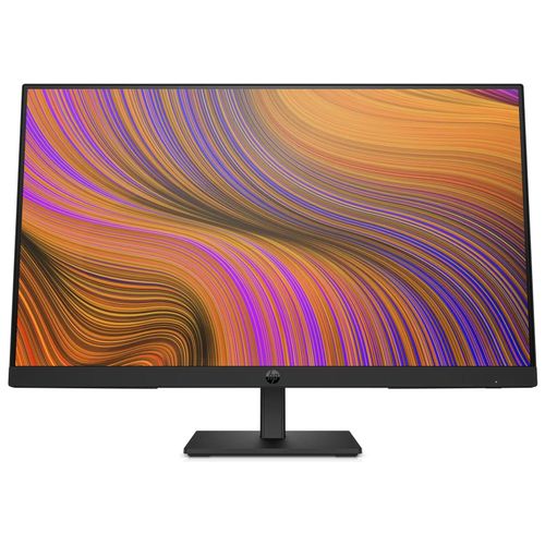 HP P24h G5 - Écran LED - 23.8" - 1920 x 1080 Full HD (1080p) @ 75 Hz - IPS - 250 cd/m² - 1000:1 - 5 ms - HDMI, VGA, DisplayPort - haut-parleurs - noir
