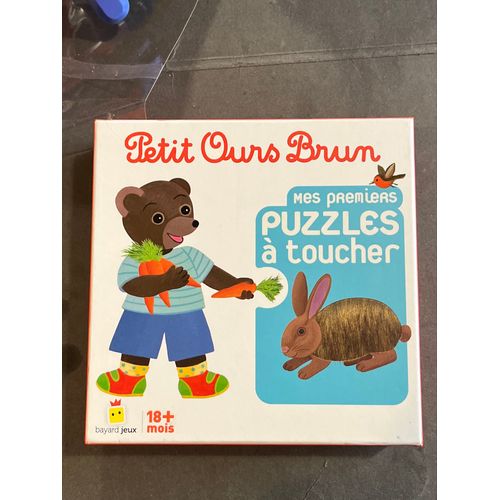 Petit Ours Brun. Mes Premiers Puzzles A Toucher
