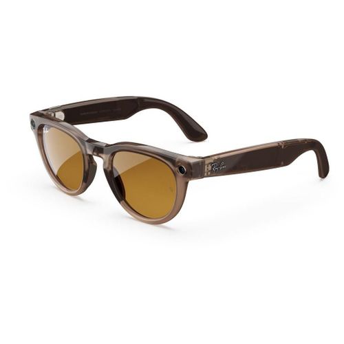 Ray-Ban Ray-Ban | Meta Headliner Monture Brun Glacé Verres Jaune 50-23