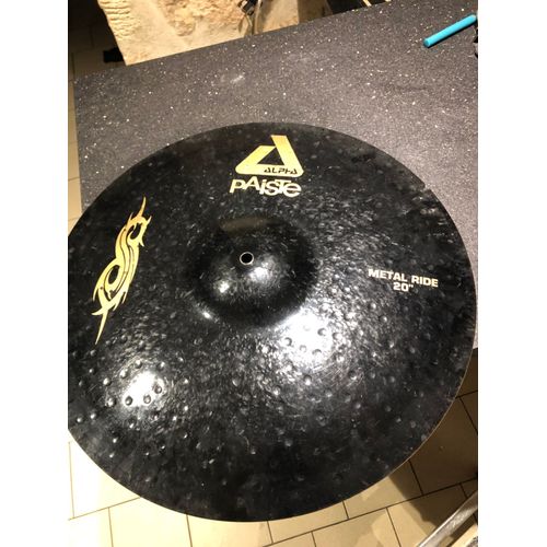 1 Ensemble De Cymbales Paiste Noire Avec Boite De Rangement Ou De Transport
