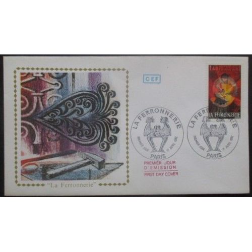 France Fdc La Ferronnerie 17-04-82 Paris