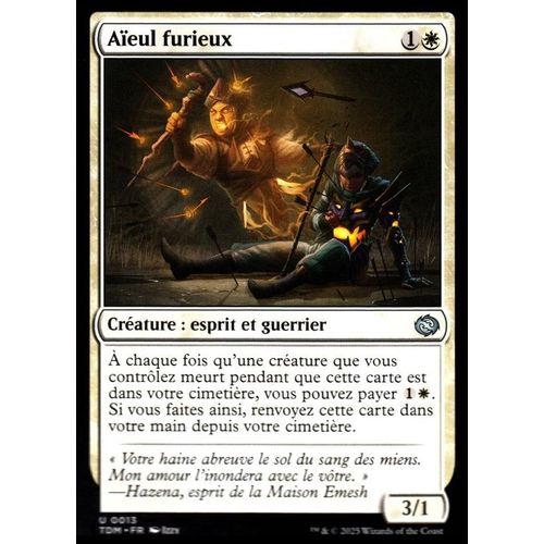 Aïeul Furieux - Magic - Tarkir La Tempête Des Dragons - U - 13
