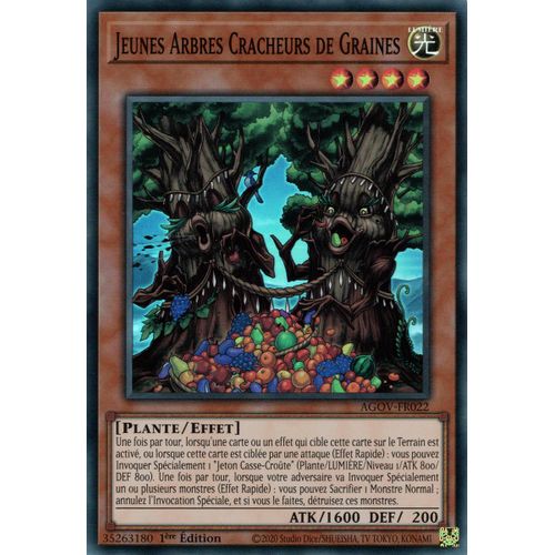 Yu Gi Oh ! E.A.E. -Espèce Alien Envahissante Agov-Fr023 Commune En Français