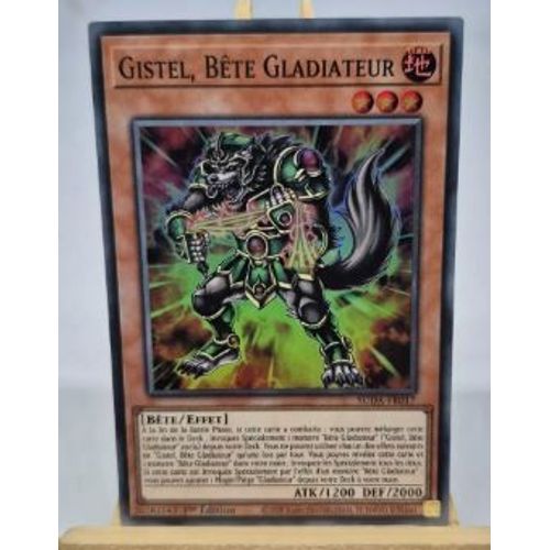 Yu Gi Oh Suda Fr017 Gistel Bete Gladiateur Super Rare