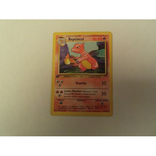 Carte Pokémon Reptincel 24/102 Set De Base Édition 1 Fr Wizard