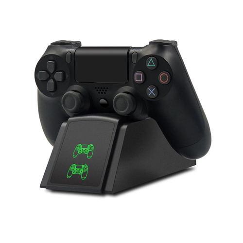 Chargeur Sans Fil Pour Manette Ps4, Double Port Usb, Charge Rapide, Avec Indicateur Led, Compatible Avec Playstation 4
