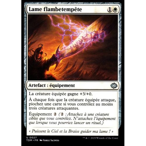 Lame Flambetempête - Magic - Tarkir La Tempête Des Dragons - U - 27