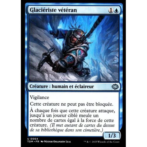 Glaciériste Vétéran - Magic - Tarkir La Tempête Des Dragons - U - 64