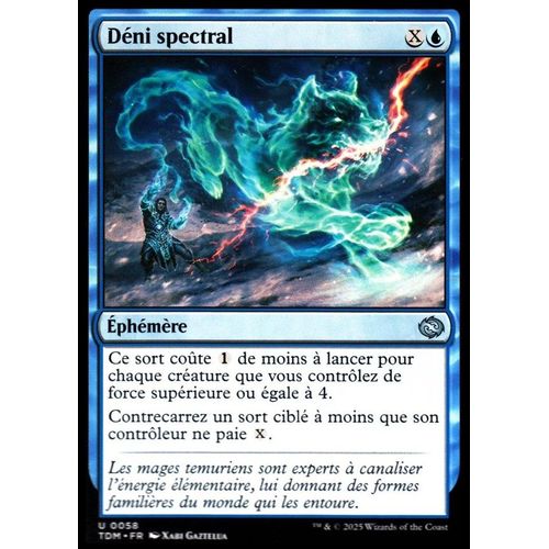 Déni Spectral - Magic - Tarkir La Tempête Des Dragons - U - 58