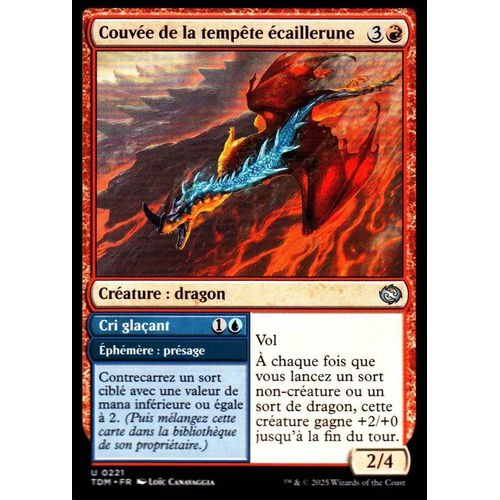 Couvée De La Tempête Écaillerune - Magic - Tarkir La Tempête Des Dragons - U - 221