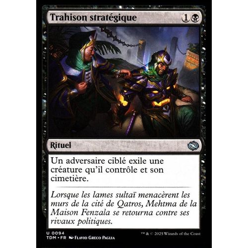 Trahison Stratégique - Magic - Tarkir La Tempête Des Dragons - U - 94