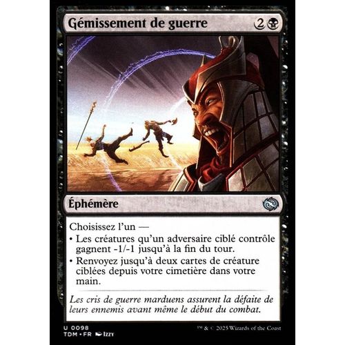 Gémissement De Guerre - Magic - Tarkir La Tempête Des Dragons - U - 98
