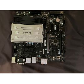 Carte Mère MSI B150M MORTAR + be quiet + 4 barrettes de ram 8go