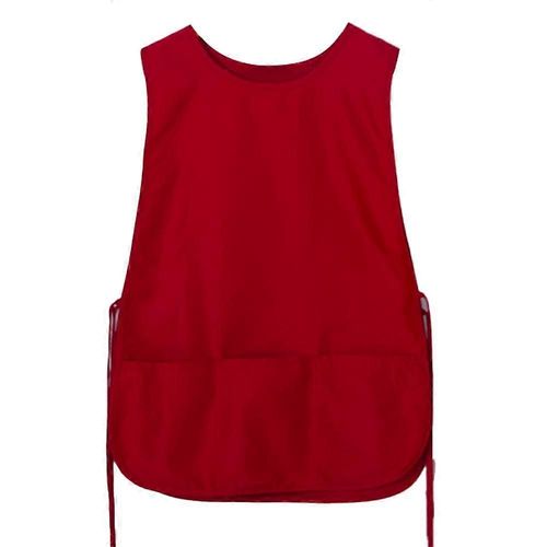 Unisexe Basic Robuste Cordonnier Tablier, Plus Taille Veste De Travail Blouse De Cuisine Vêtements De Chef, Noir