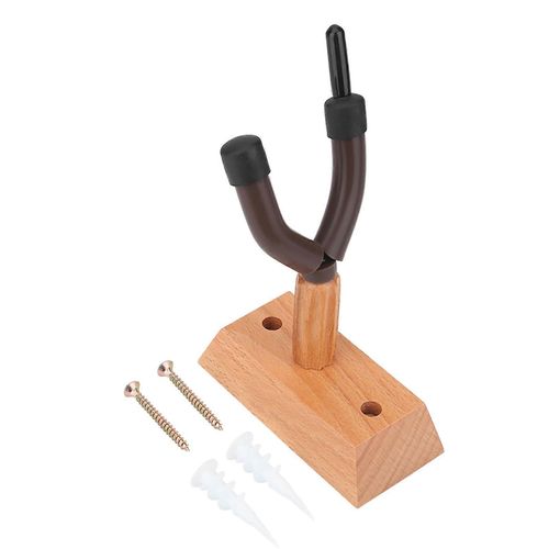 Flanger Fh-003 Support Mural De Crochet De Cintre De Violon À Base En Bois Durable Pour Home Studio