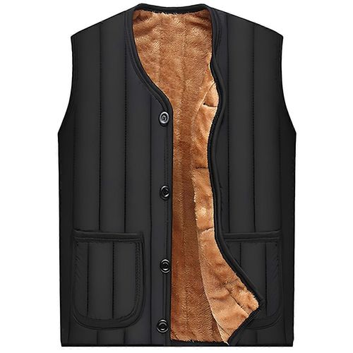Gilet D'Hiver Homme, Gilet Polaire Chaud, Veste Sans Manches