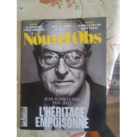 Le Nouvel Obs 3146 Du 9 Janvier 2025 Le Pen L'Héritage Empoisonné