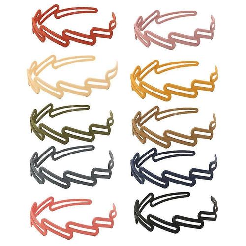 Fashion Headbands For Girls Women Plastic - Colorful Hair Headbands