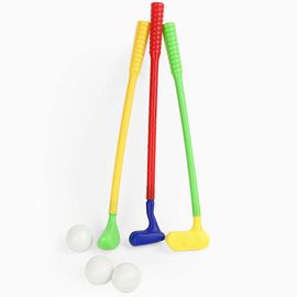 Plastic Golf Clubs, Educational Golf Toys Sets For Toddlers Kids, Sturdy & Multi-Colored