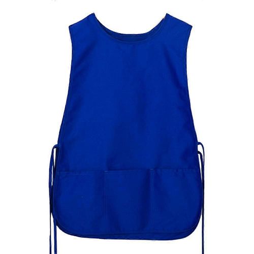 Unisexe Basic Robuste Cordonnier Tablier, Plus Taille Veste De Travail Blouse De Cuisine Vêtements De Chef, Noir