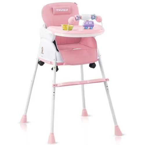 Twinky® Chaise Haute Pour Bébé, Enfant, Et Tout-Petit - Chaise Haute Pliable, Poussette & Chaise Évolutive