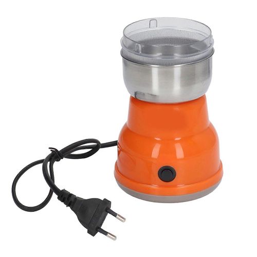 Moulin à café électrique 300W Lame en acier inoxydable moudant Grains de café Épices Prise UE 220V